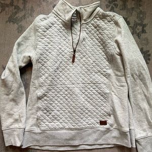 L.L. Bean quilted pullover L